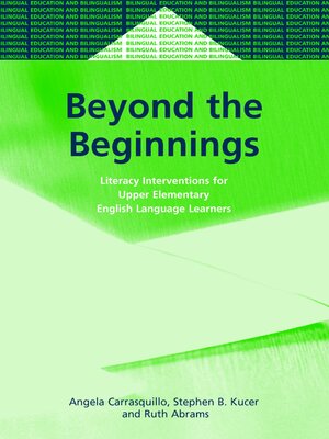 cover image of Beyond the Beginnings